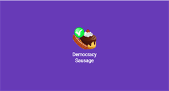 Desktop Screenshot of democracysausage.org