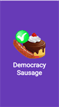 Mobile Screenshot of democracysausage.org
